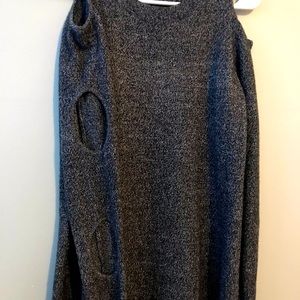 Cashmere women’s top from Bloomingdales.